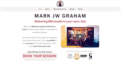 Desktop Screenshot of markjwgraham.co.uk