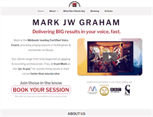 Tablet Screenshot of markjwgraham.co.uk